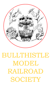 Bullthistle Model Railroad Society Logo