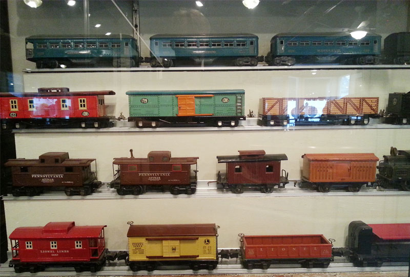 O&W train models at BMRS